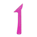 Reusable 3-in-1 eyeliner, eyebrow, and face contour stencil tool designed for hooded eyes.