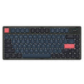 AJAZZ AK832PRO green mechanical keyboard with RGB backlighting on a desk