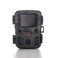 Black plastic infrared night vision monitoring device with 12MP sensor and TF card slot