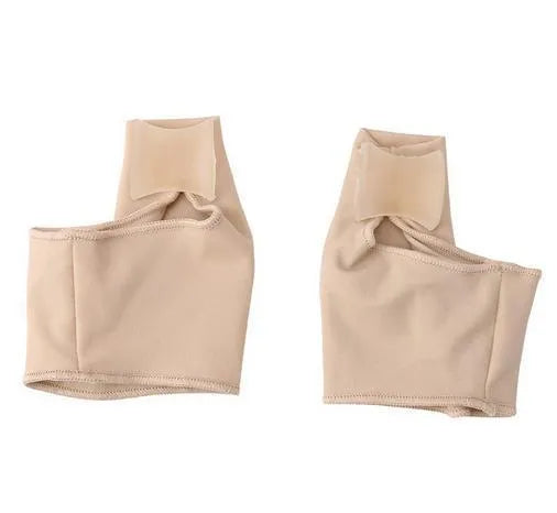 Corrective bunion socks with silicone gel pad and toe separator in three sizes