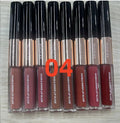 C-L021 double-head lip gloss with two sponge applicators and refillable cartridge