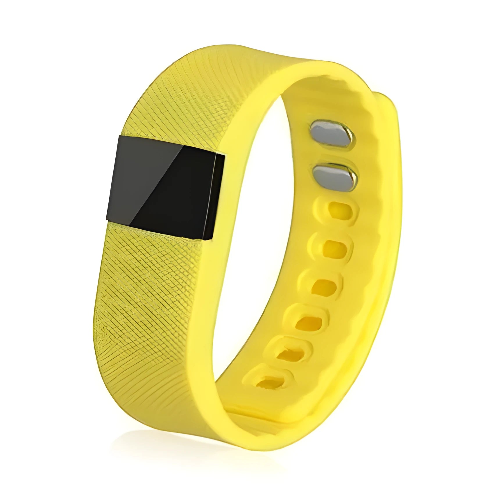 Ordinary bracelet pedometer with plastic ABS band in five colour options