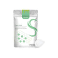Four micro needle body shaping care patches with adhesive backing for topical skincare application