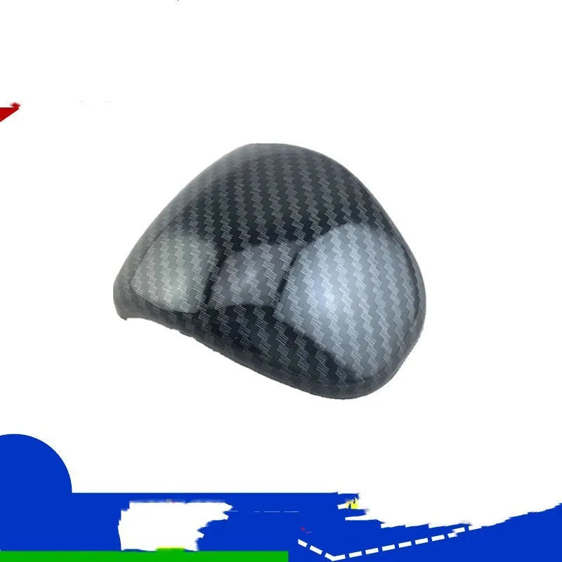 Smart RunK3 carbon fibre pattern gear shift cover for automotive interior enhancement