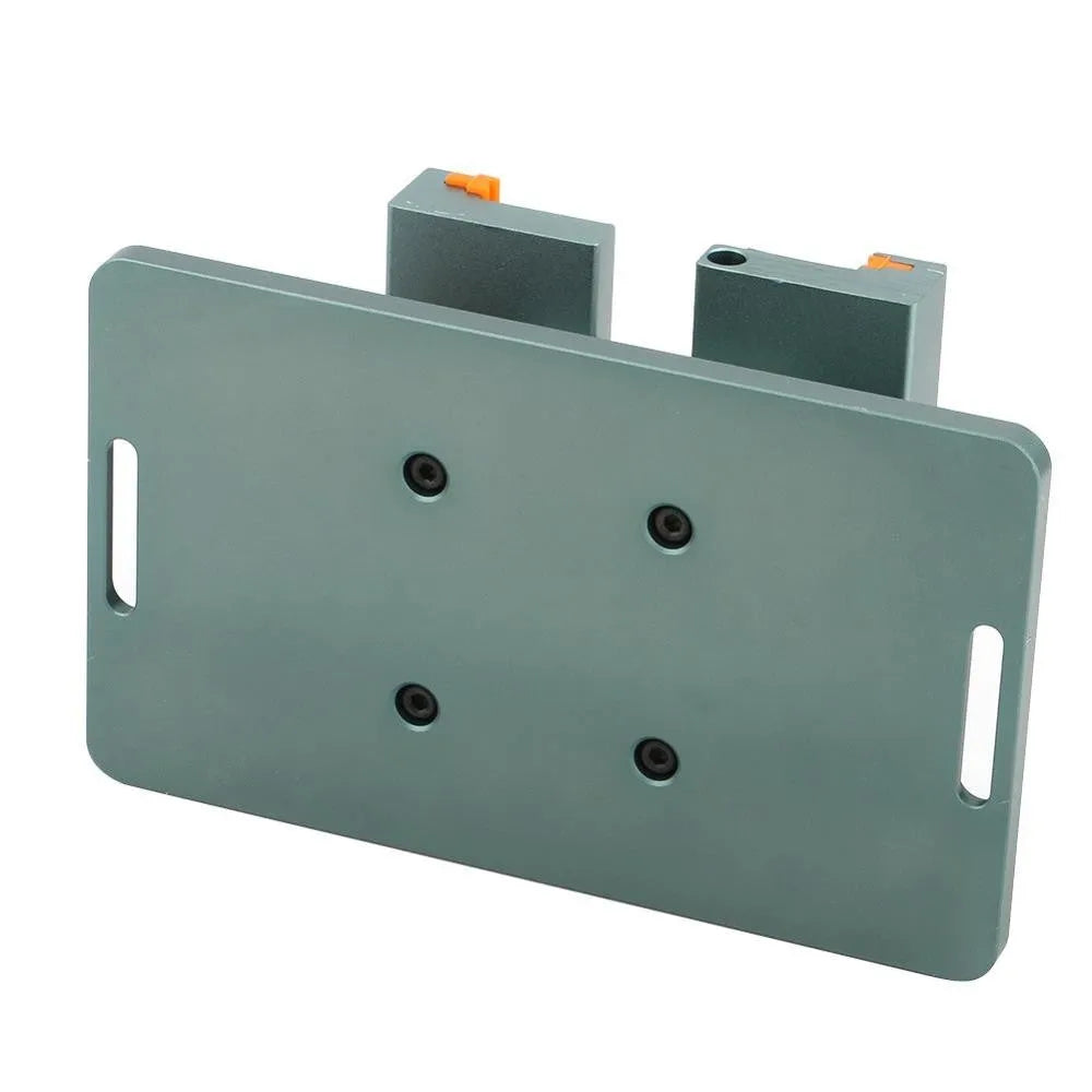 Mobile phone rear cover glass fixing fixture with adjustable clamp and demolition crowbar tool
