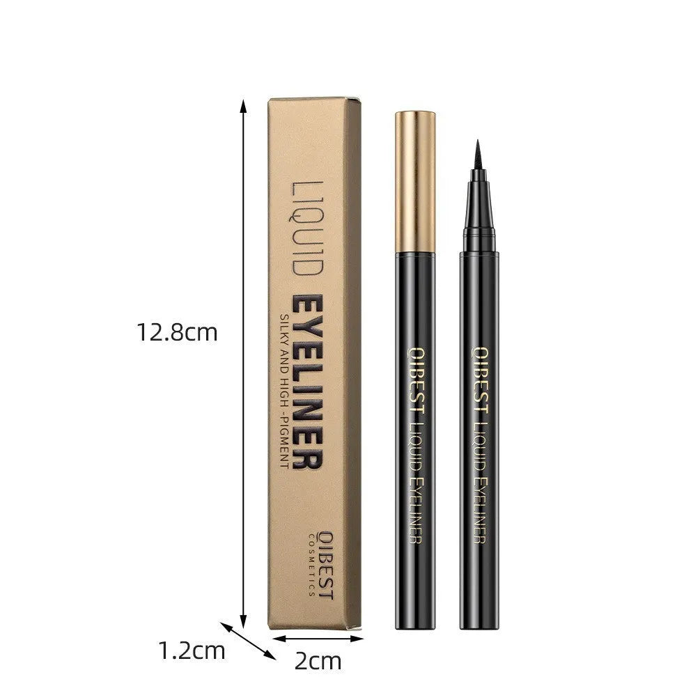 Q2407 black liquid eyeliner pen with quick-dry smudge-resistant formula