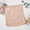Mesh belly band body sculpting strap for postpartum waist trimming in black or skin colour