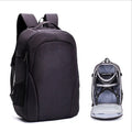 Black waterproof Oxford cloth drone backpack with 52cm height and shock resistant design