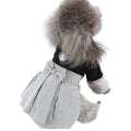Cotton poodle clothes in four-foot pants or skirt style for small to extra-large dogs