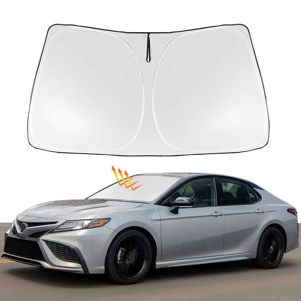 Silver reflective car windshield sunshade cover for Toyota Noah Voxy 90 Series models