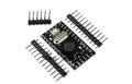 Mini Pro ATMEGA328P microcontroller circuit board with pin headers and components