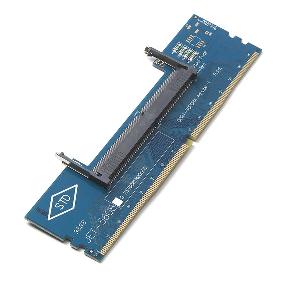 DDR4 laptop memory to desktop adapter card with anti-static bag
