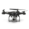 Black alloy remote control drone for HD aerial photography