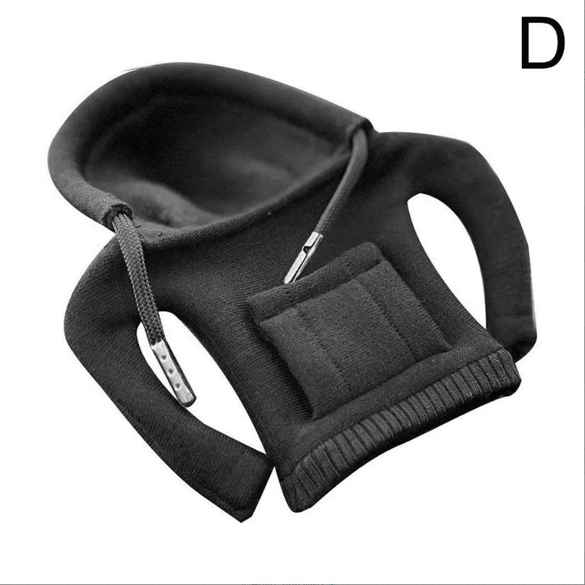 Cloth gear shift knob hoodie cover in multiple colours for manual and automatic cars