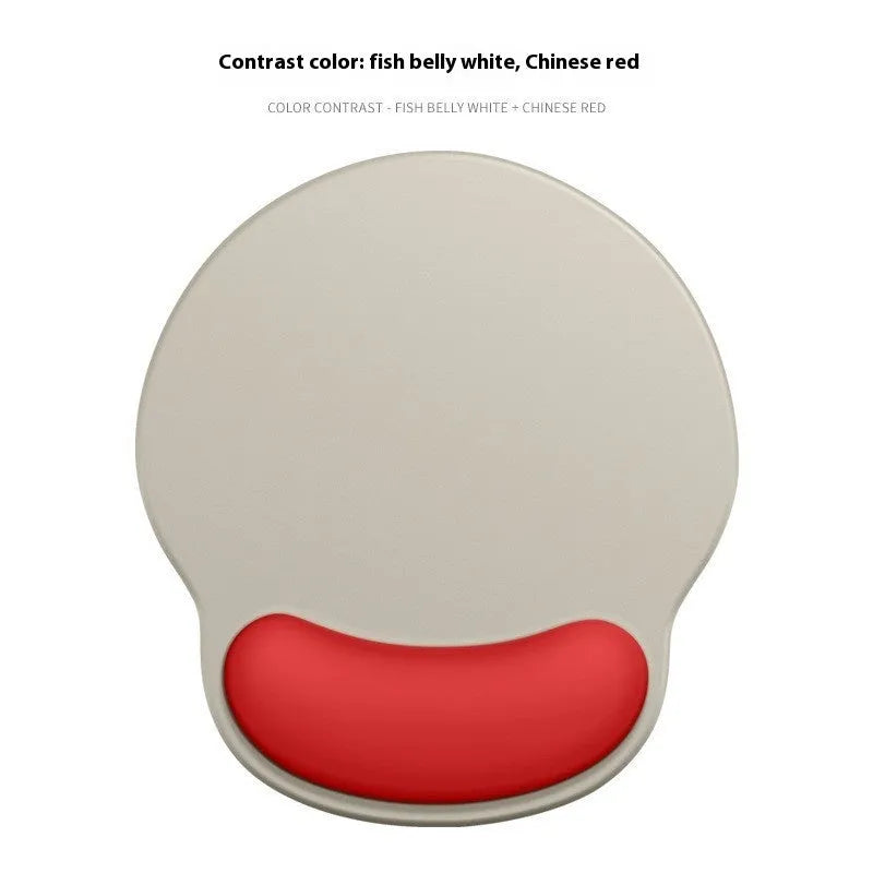 Gradient silicone wristband mouse mat with milk silk surface measuring 220mm by 250mm