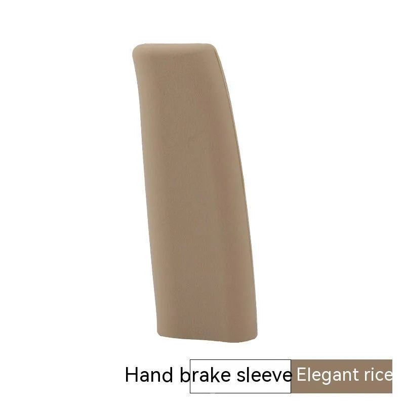 Silicone car handbrake sleeve in five colours for universal vehicle fit
