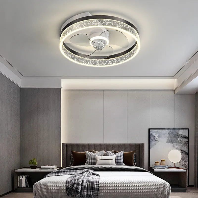 Modern Nordic children's room ceiling lamp with iron body and LED lighting