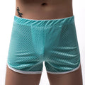 Men's three-point cotton boxer shorts in multiple colours with mid-waist design