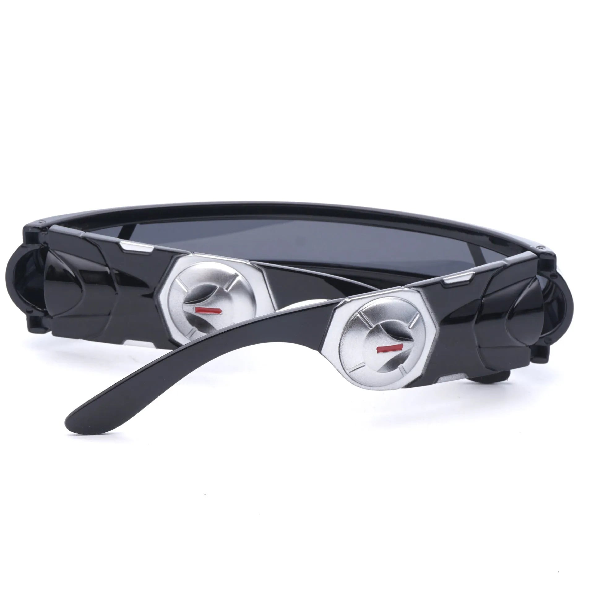 Polarised sports sunglasses with PC full rim frame in black with three lens colour options