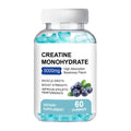 Pack of 60 creatine monohydrate supplement gummies in soft candy format