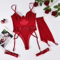 Transparent black mesh jumpsuit for women with form-fitting design for cosplay and sukumizu fashion