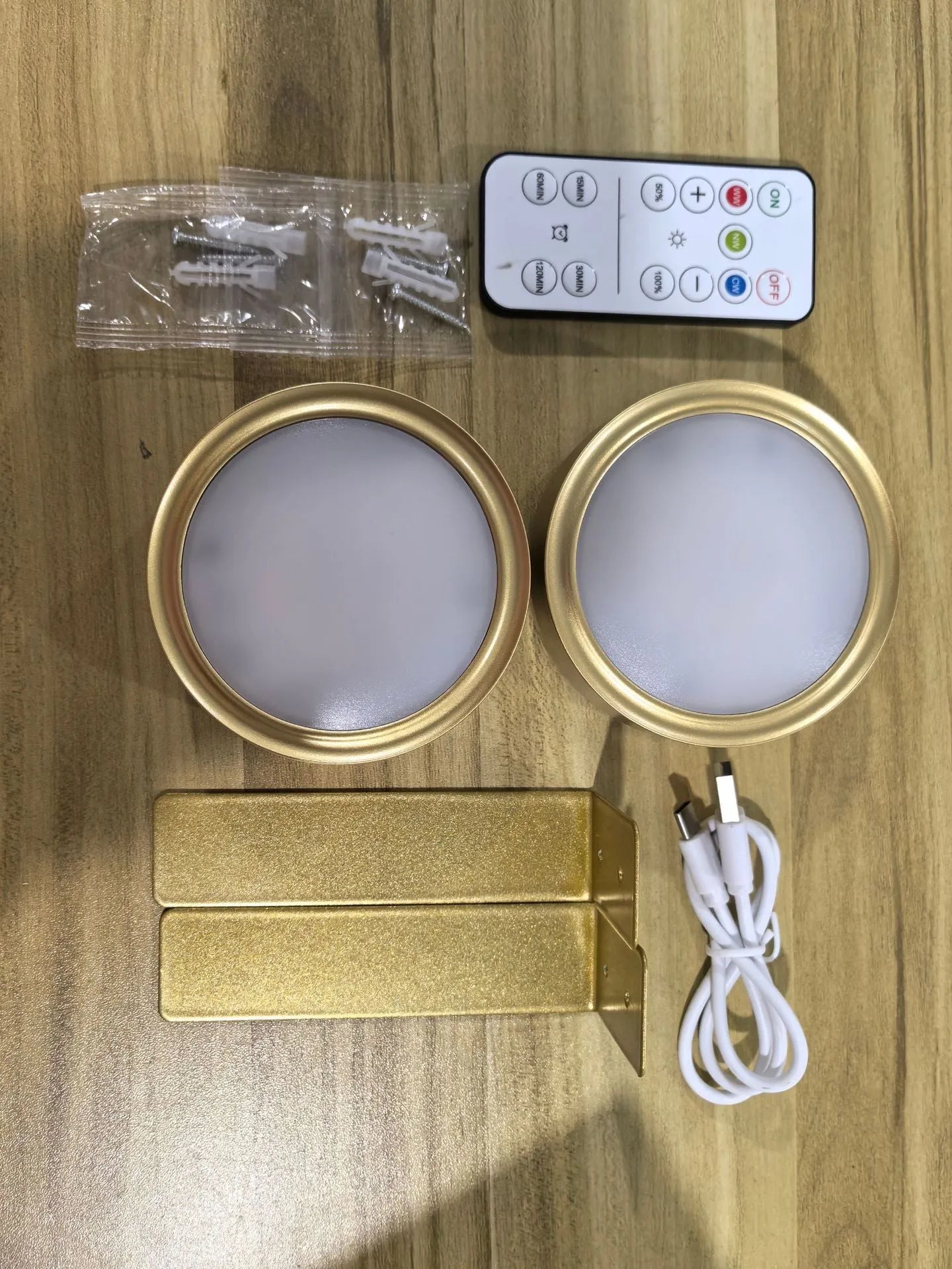 Black wireless magnetic LED painting lamp with remote control for 13-colour RGB lighting