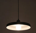 Aluminium alloy bar chandelier for restaurants in black or white, shown in 35cm, 50cm, and 60cm sizes.