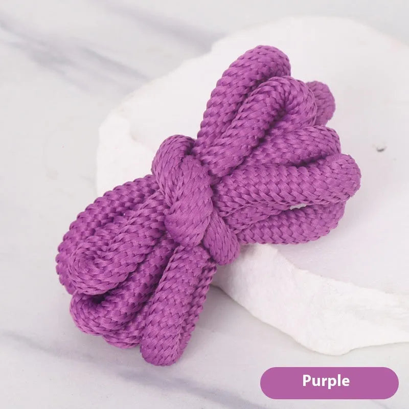 Oval 1.0cm wide polyester adapter rope in multiple colours for sweatshirts, hats, and sneakers.