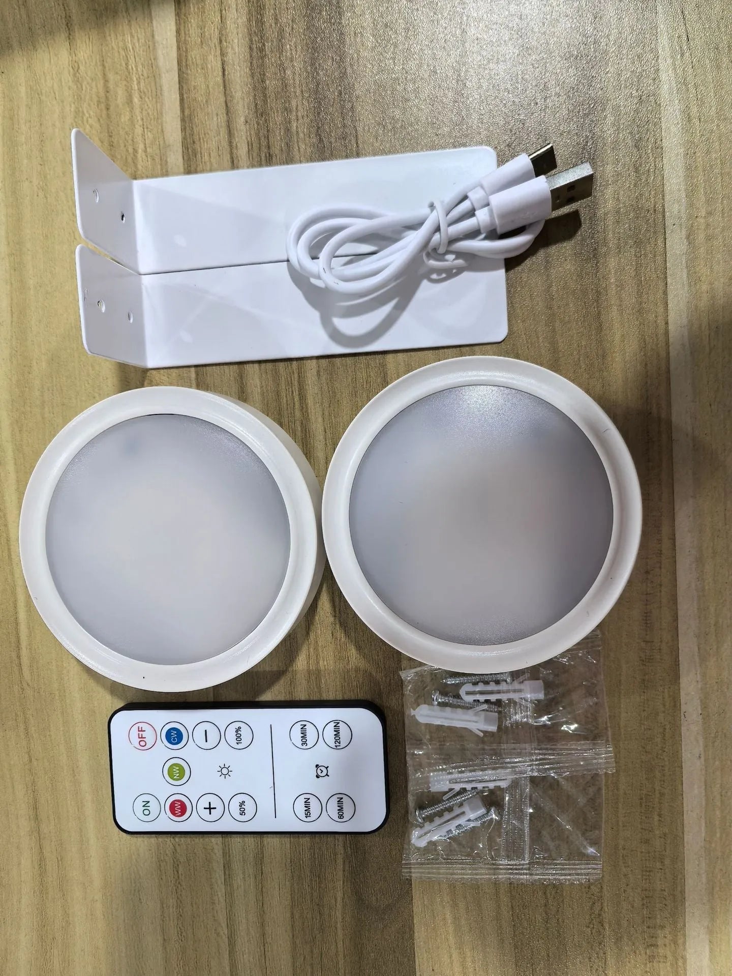 Black wireless magnetic LED painting lamp with remote control for 13-colour RGB lighting