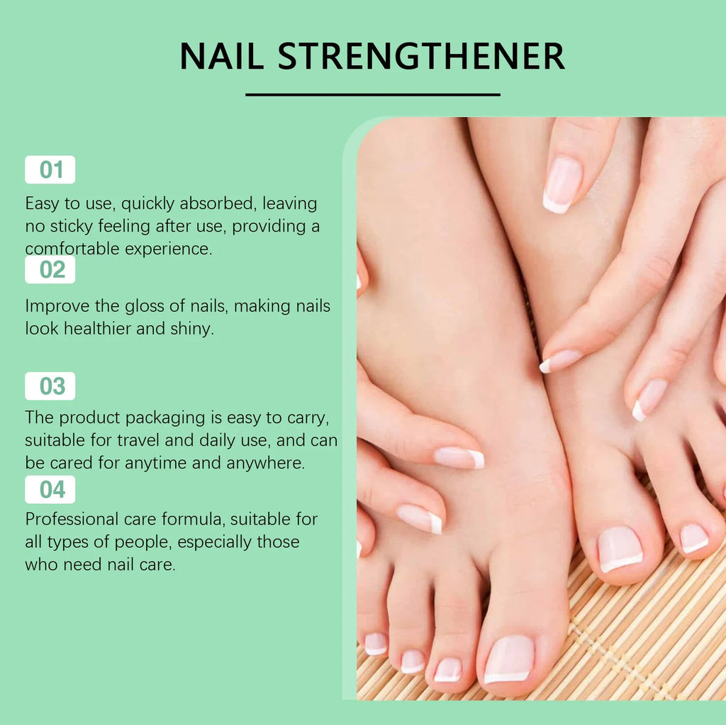 30ml bottle of clear nail care nursing solution for gentle daily cleaning.