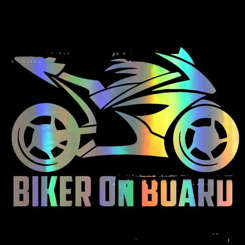 Motorcycle car reflective stickers in multiple colours with two size options