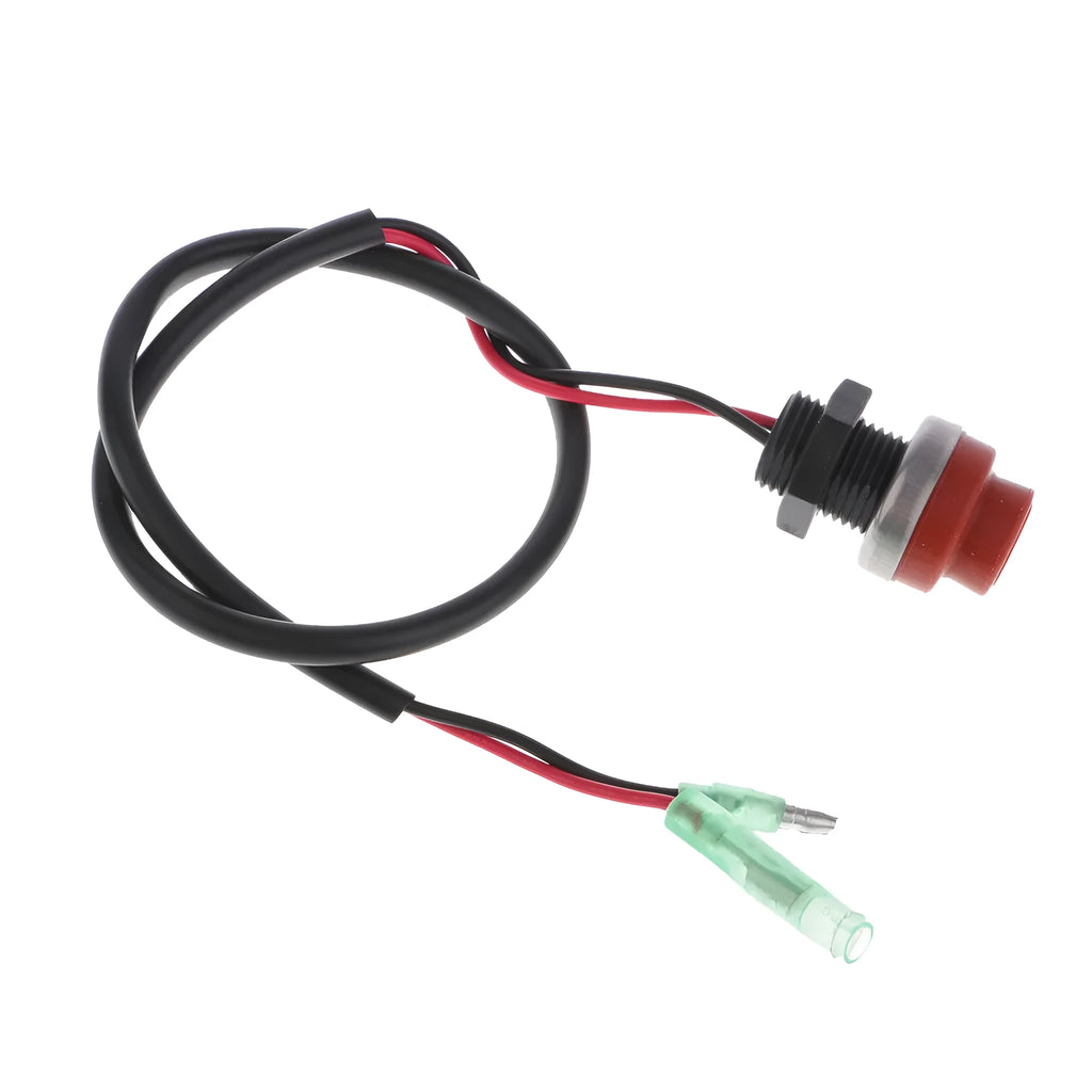 Yamaha engine stop switch body made of hardware and plastic with rope switch in photo color