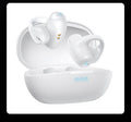 T306 black and white Bluetooth gaming headset with clip-on ear hook design