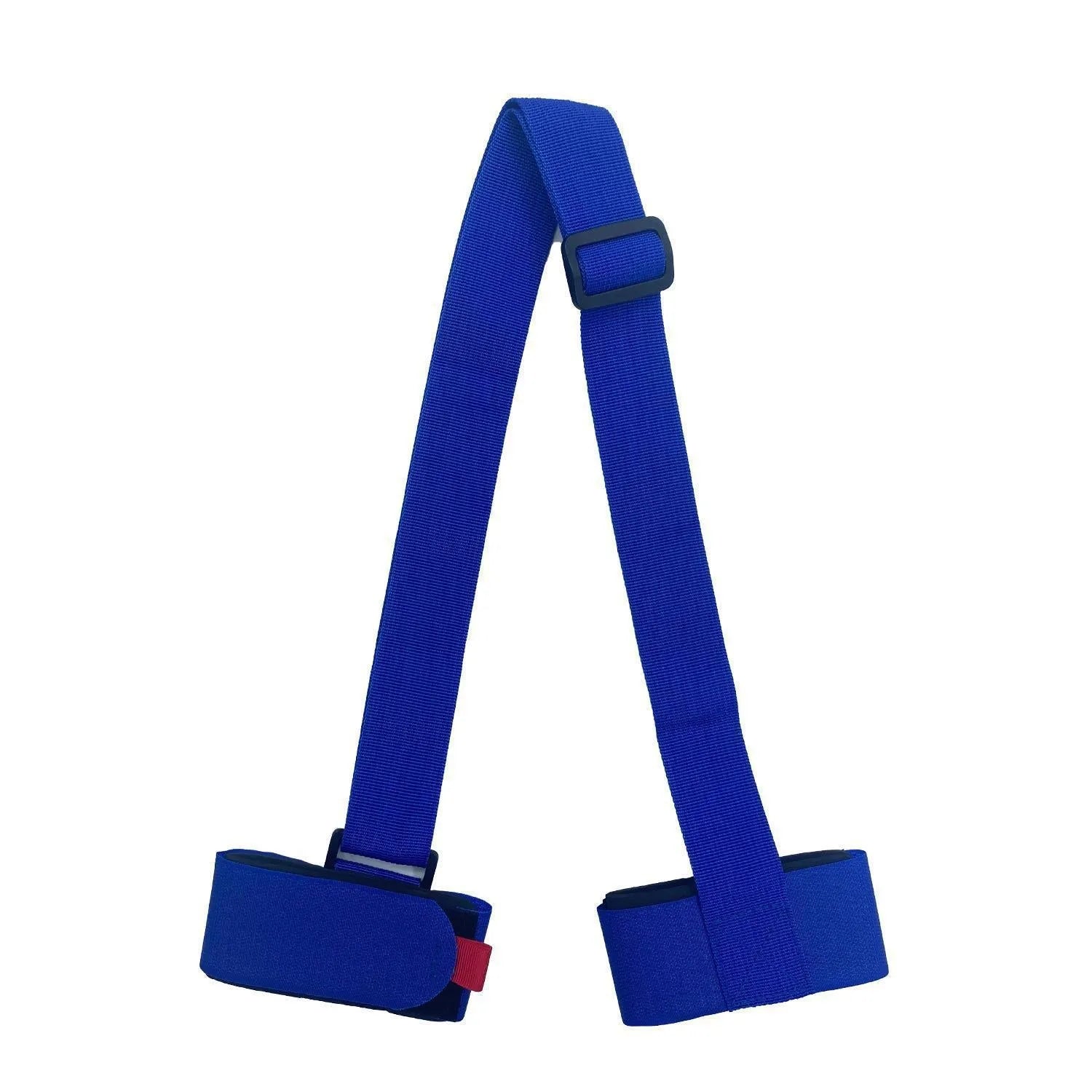 Adjustable skiing bandage strap with hook and loop fastening in multiple colour options