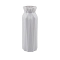 Drop-resistant melamine vase in gray green pink or white with 7.2cm base for office home hotel display