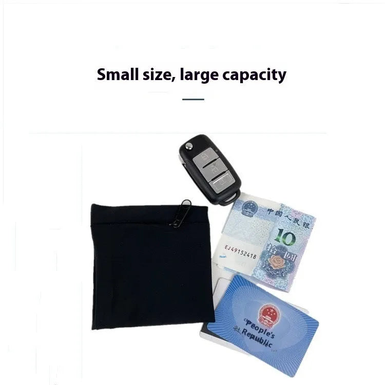 Wrist bag armband sleeve for mobile phone with 10cm x 10.5cm dimensions designed for camping and fitness use.