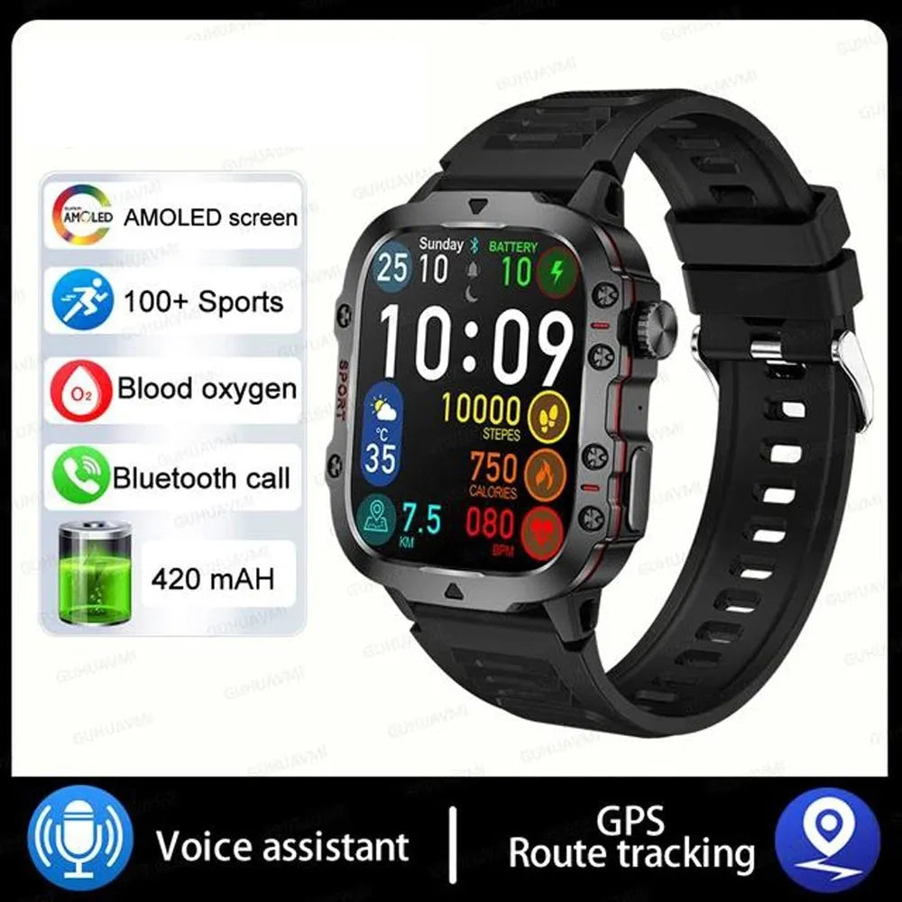 QX11 Smart Bluetooth Watch with zinc alloy case and TFT touchscreen display.