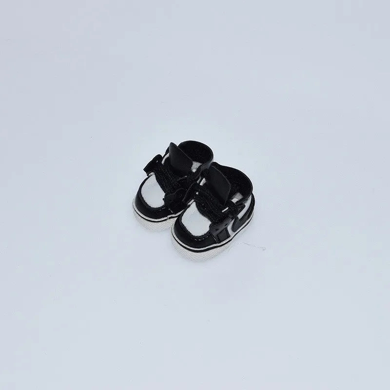 17CM doll replacement shoes in multiple styles including black boots and leather designs