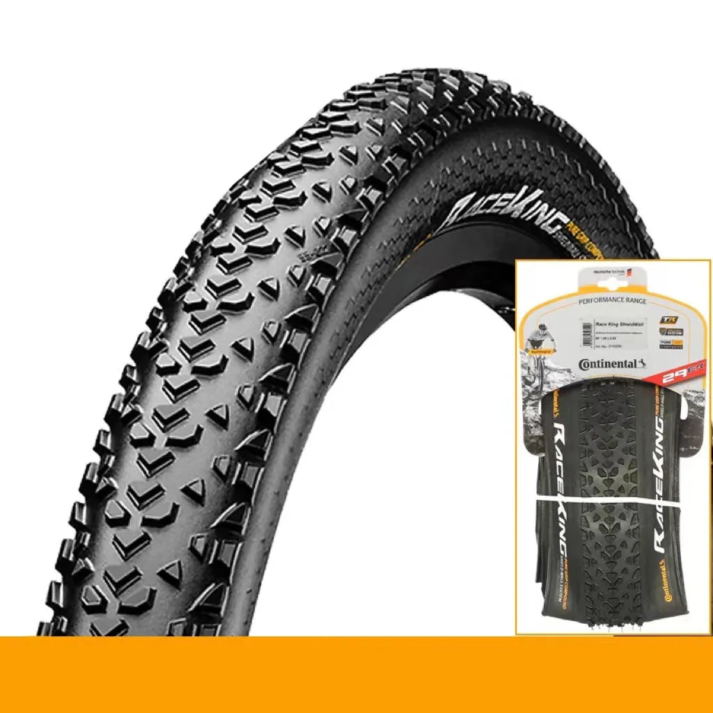 Mountain bike replacement outer tyre for 26, 27.5 or 29-inch wheels in yellow or white