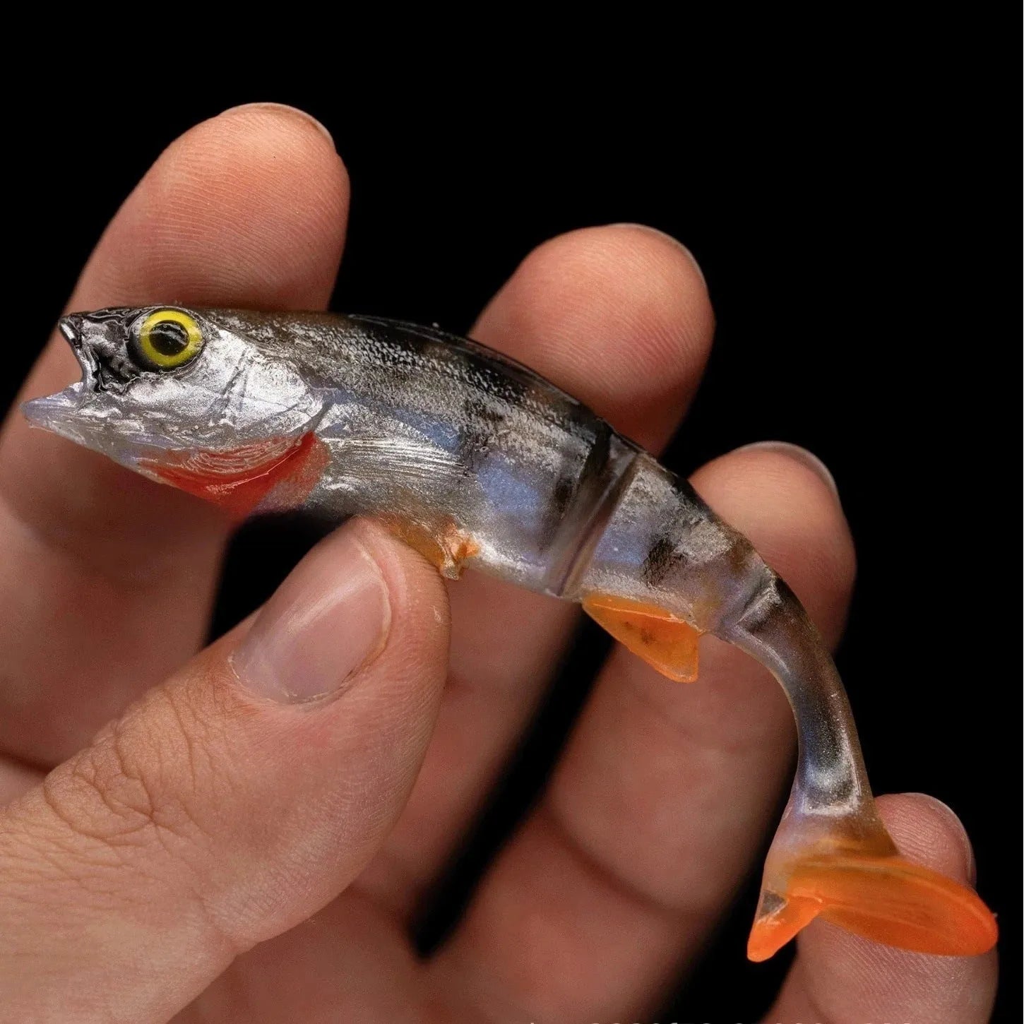 Fish T Tail catfish sea fishing soft lure artificial bait with realistic fish colour pattern