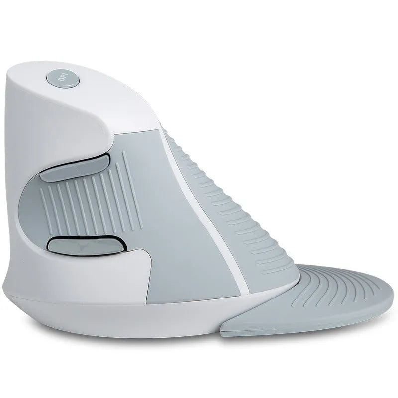 M618 wireless vertical ergonomic computer mouse in black or white colour with USB connection