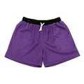 Men's mesh quick-drying sports shorts in solid colours for athletic activities