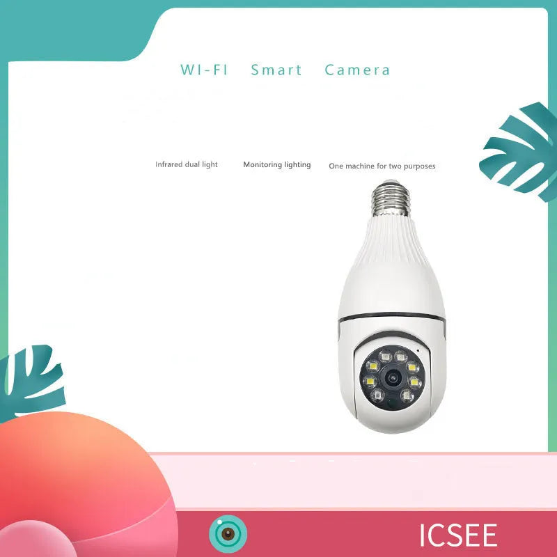 Minions-themed wireless surveillance camera with wide-angle lens for indoor monitoring