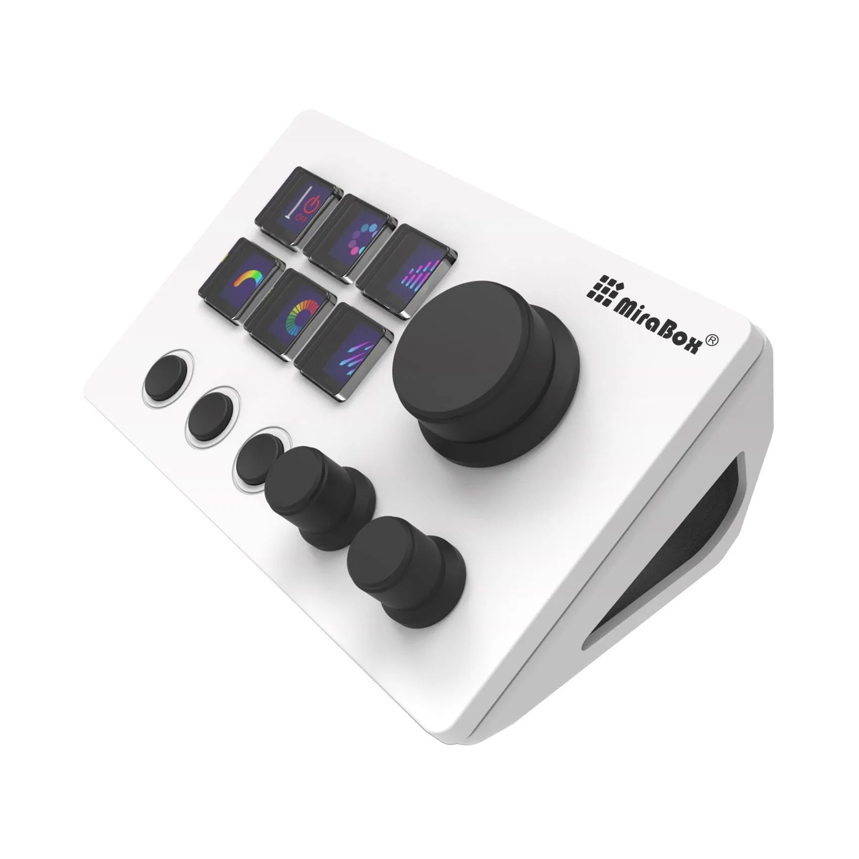 Visual Keyboard N3 silicone keypad in black or white with 2m cable