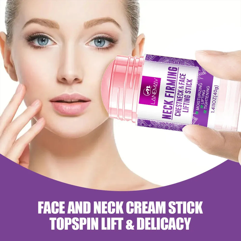 40g jar of Neck Firming Cream for anti-wrinkle and brightening skincare.