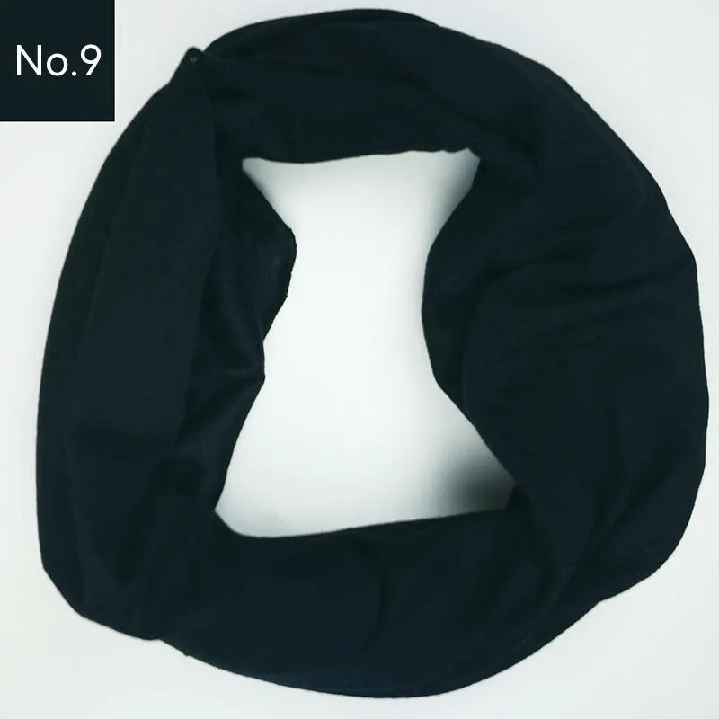 Seamless polyester headscarf for outdoor sports in multiple colour options