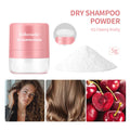 Single-use 5g dry hair powder sachet and disposable sponge headband for bangs refresh.