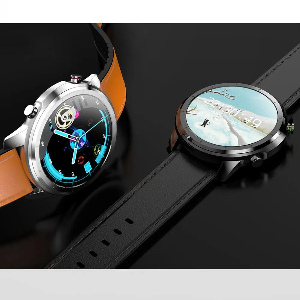 LEMFO LF26 smart bracelet with 1.3-inch screen shown in multiple colour options