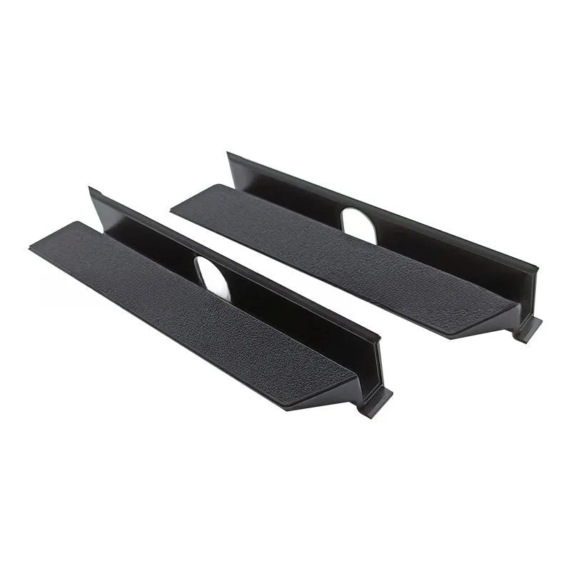 Black PS4 Pro hard drive bottom cover replacement part with door baffle block strip