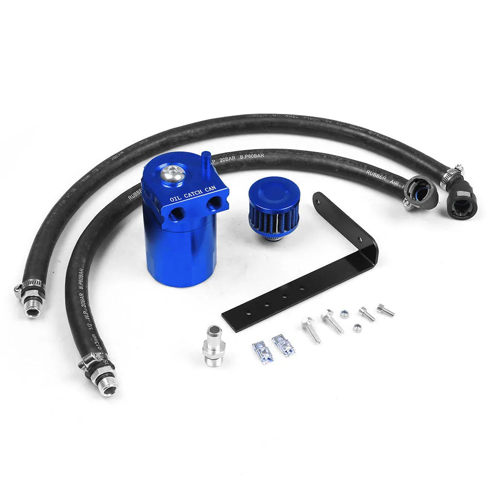 Aluminum alloy oil separator kit for Ford Expedition vehicles in four colour options
